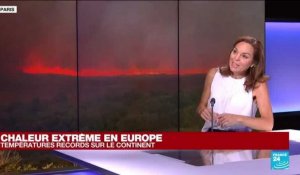 L'Europe de tous les records, entre incendies, canicules et sécheresses