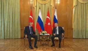 Poutine appelle l'Europe à remercier la Turquie pour le transit ininterrompu du gaz russe