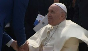 Le pape François arrive à Québec pour s'adresser aux responsables politiques du Canada