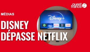 VIDÉO. Disney dépasse Netflix en nombre d'abonnés et revoit ses prix à la hausse