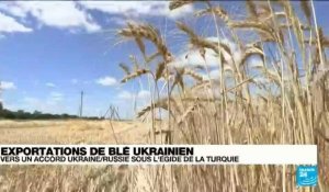 Exportation de blé ukrainien : vers un accord entre Kiev et Moscou sous l'égide de la Turquie