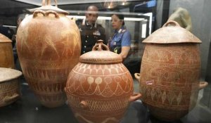 Des antiquités italiennes retournent au pays après avoir été sauvées du marché noir