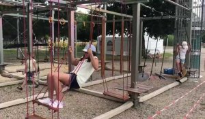 Un nouveau parcours acrobatique au parc Chédeville