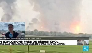 Ukraine : la contre-offensive se poursuit, explosions à une base militaire russe près de Sébastopol
