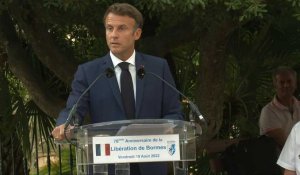 Ukraine : Macron appelle les Français à "accepter de payer le prix de la liberté"