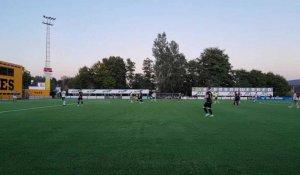 Coupe de Belgique: action de jeu lors du match du Pays Vert