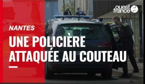 VIDÉO. Nantes : une policière attaquée au couteau, l'assaillant est décédé