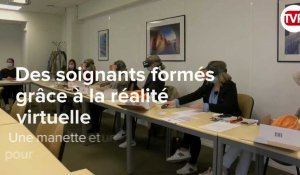 Des soignants formés en réalité virtuelle 