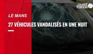 VIDÉO. Le Mans : un an de prison pour avoir vandalisé une trentaine de véhicules