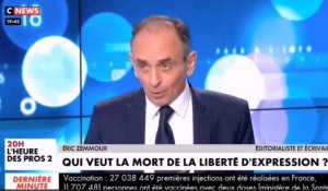 "Face à l'info" : Eric Zemmour répond à Stéphane Séjourné qui demande s'il faut décompter son temps de parole quand il s'exprime sur CNews