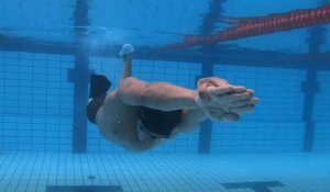 "Rien n'est impossible": un nageur réfugié syrien vise les Jeux paralympiques de Tokyo