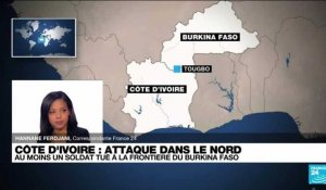 Attaque dans le nord de la Côte-d'Ivoire : au moins un soldat tué à la frontière du Burkina Faso