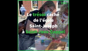 A Saint-Jans-Cappel, des élèves découvrent une capsule temporelle