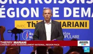 Elections régionales en France : Thierry Mariani, "un candidat en colère"
