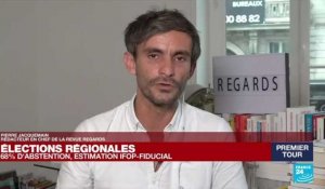 Elections régionales en France : "Une véritable crise démocratique se joue en ce moment"