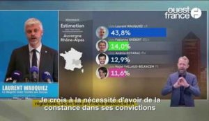 VIDEO. Elections régionales. Laurent Wauquiez largement en tête en Auvergne Rhône-Alpes