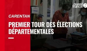 Départementales à Carentan : la réaction de Maryse Le Goff et Hervé Marie