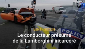Course-poursuite entre Lens et Seclin : le conducteur de la Lamborghini incarcéré