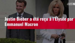 VIDÉO. Justin Bieber a rencontré Emmanuel et Brigitte Macron à l’Élysée