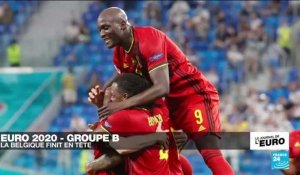 Euro-2021 : la Belgique finit en tête du groupe B