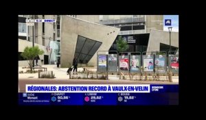 Régionales : abstention record à Vaulx-en-Velin