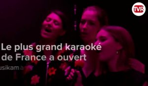 Ouverture du plus grand karaoké de France