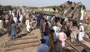 Le Pakistan en deuil après un tragique accident de train