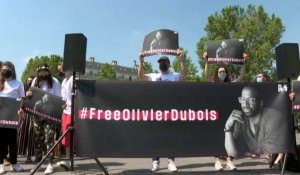 Manifestation à Paris et Bamako pour la libération du journaliste Olivier Dubois