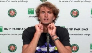Roland-Garros 2021 - Alexander Zverev : "I'm in the semifinals of a Grand Slam and I played solid so far"