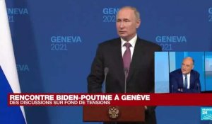 Conférence de presse de Vladimir Poutine : le président russe interrogé sur les droits de l'Homme