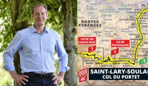 Muret / Saint-Lary-Soulan Col du Portet - Tour de France, Christian Prudhomme présente l'étape du jour