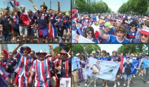 Euro-2020: les supporters français à Budapest prêts pour France-Hongrie