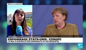 Espionnage : La NSA a surveillé Angela Merkel et des dirigeants européens alliés