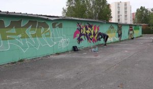 Initiation au graff à Calais