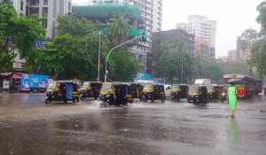 La mousson provoque le chaos à Bombay