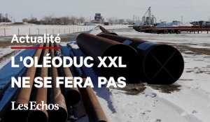 Le projet controversé d'oléoduc Keystone XL abandonné