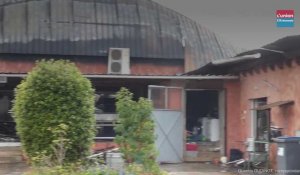 Un restaurant détruit par le feu à Fossoy dans le sud de l'Aisne