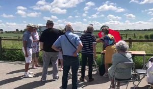 À Wormhout, le club d’astronomie en pleine observation de l’éclipse partielle de soleil