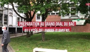 Préparation au grand oral du bac au lycée Delambre d'Amiens