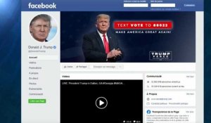 Facebook suspend Donald Trump pour deux ans