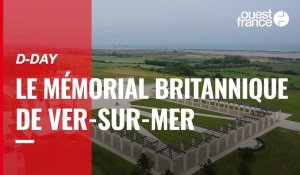 VIDEO. Vu du ciel, le Mémorial britannique de Ver-sur-Mer