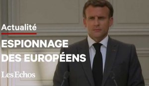 Espionnage des Européens : « Ce n'est pas acceptable entre alliés », déclare Macron