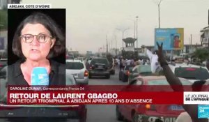 Retour de Laurent Gbagbo en Côte d'Ivoire dans une atmosphère tendue