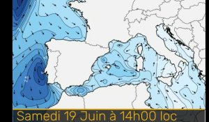 VIDÉO - Surf. La houle en Méditerranée : de Perpignan à Fréjus, les hauteurs de vagues cette semaine