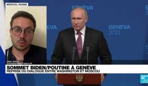 Sommet Biden-Poutine : comment est perçue la rencontre à Moscou ?