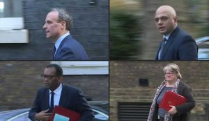 Partygate: les ministres britanniques arrivent au 10 Downing Street pour une réunion de cabinet