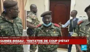 Tentative de coup d'État en Guinée-Bissau : "La situation est maintenant sous contrôle"