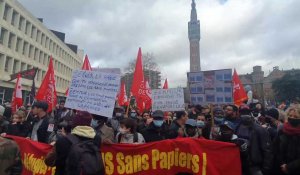 Manifestation anti racisme à Lille