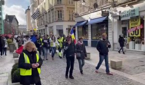 Manifestation de gilets jaunes à Troyes ce samedi
