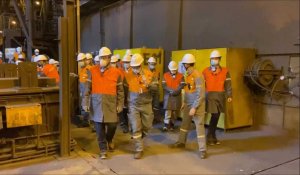 Dunkerque : Jean Castex chez ArcelorMittal